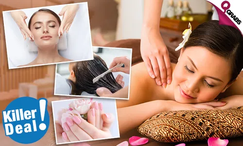Killer Beauty Combos: Facial, Massage, Hair Treatment, Manicure with Polish & More!